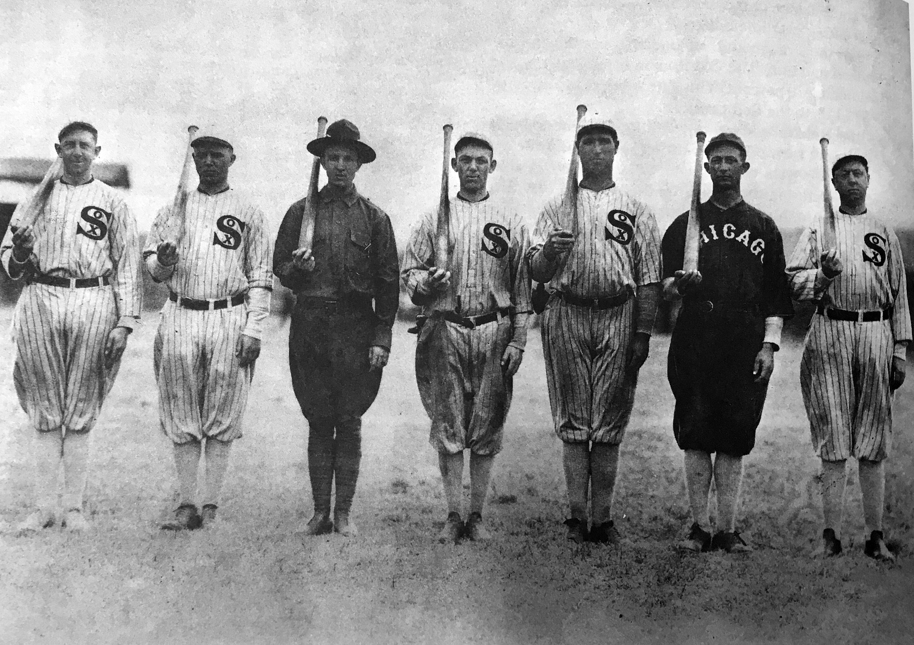 1917 White Sox Army Drill