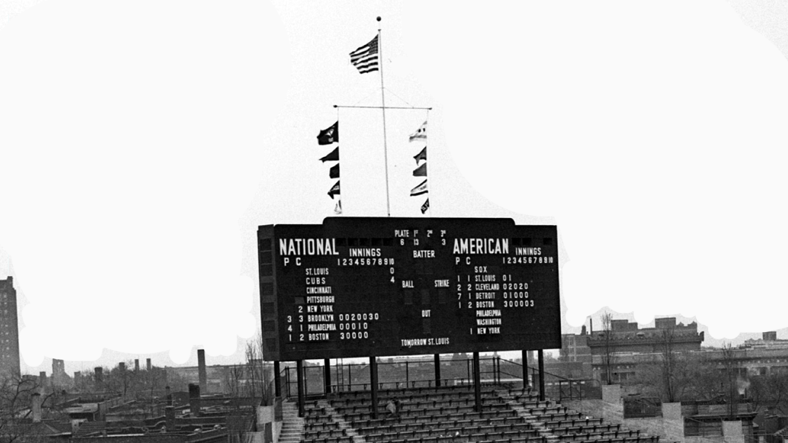 Wrigley Field's Scoreboard