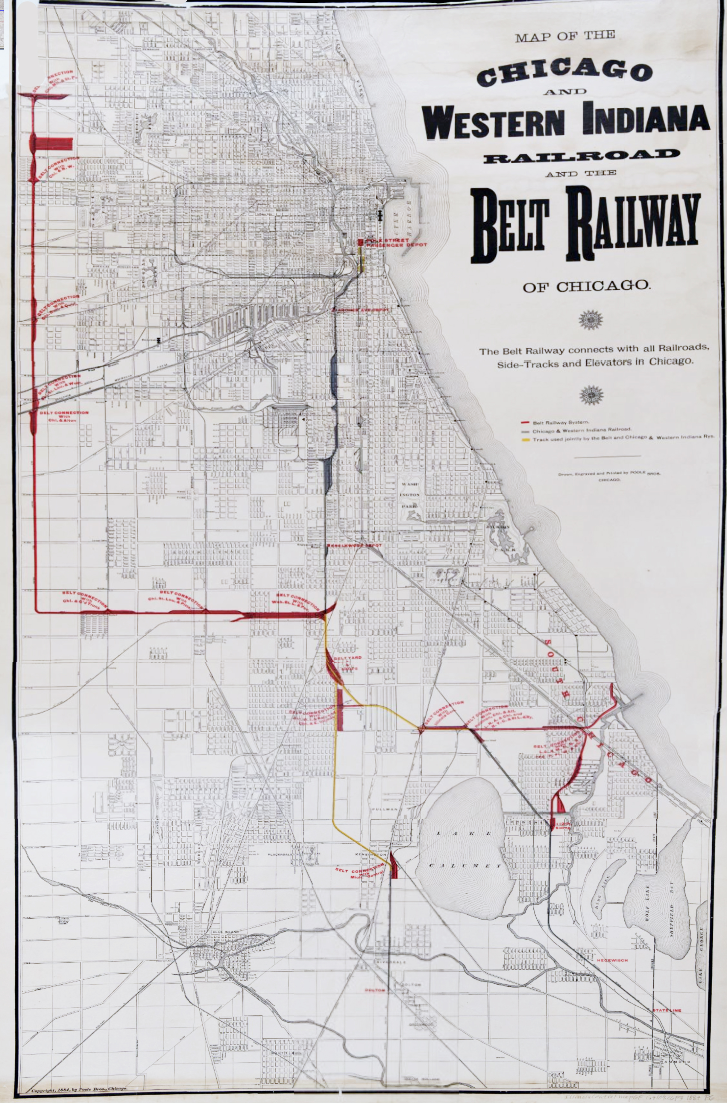 Belt Railways And Clearing Yards In Chicago