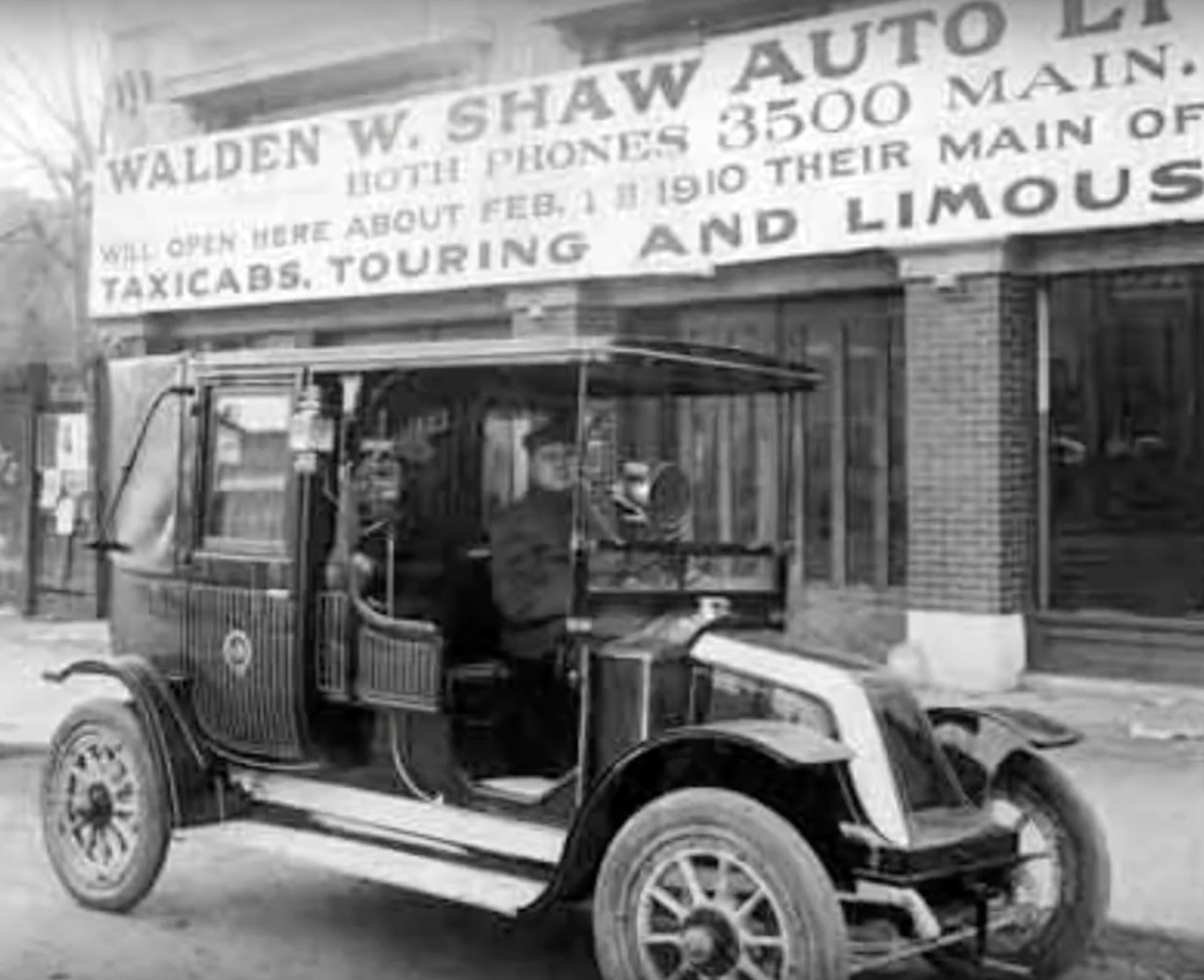 Print Illinois Chicago 1924-5 Taxis on La Salle Street 