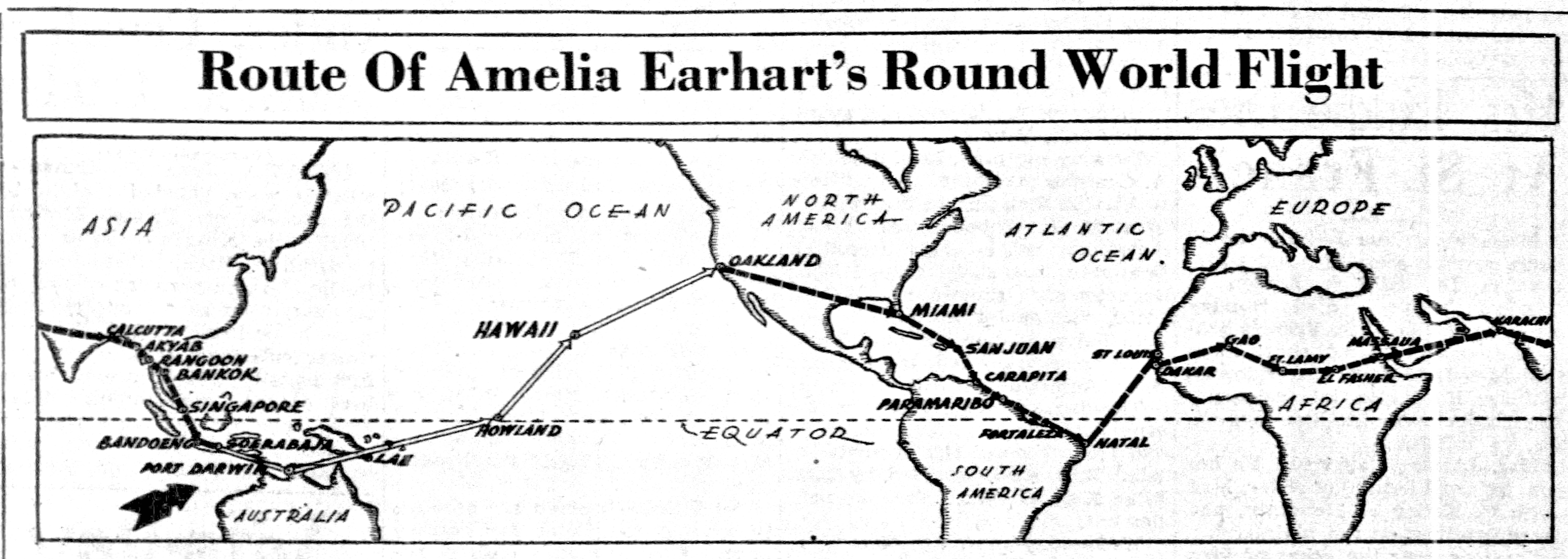 Amelia Earharts Last Flight